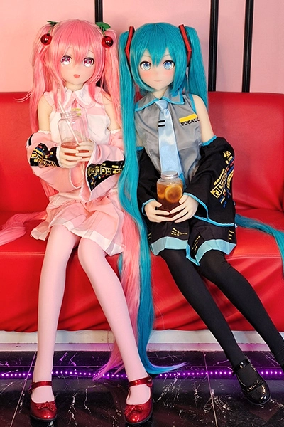 145cm B Cup Hatsune Miku anime sex doll Aotumedoll life size sexy cos